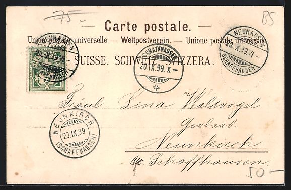 Cartoline postali: Litho Basel, Hoffmanns Stärkefabriken S – Usato da Berlin venduto da bartko-reher 1