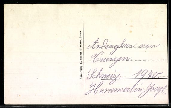 Cartes postales: AK Triengen, Schulhaus – D'occasion à Berlin par bartko-reher 1