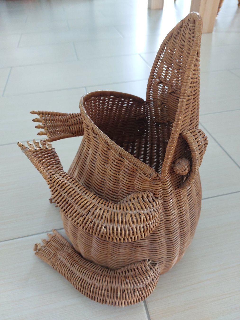 Tutte le decorazioni: Grenouille en rotin vintage – Usato da Saignelégier venduto da mpm_9wdk