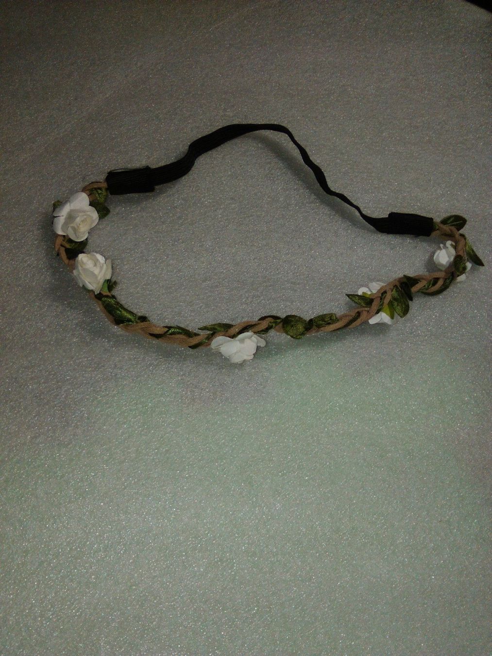 Accessori per capelli: haarschmuck,,,haarband,, mit weiss blumen – Nuovo (secondo la descrizione) da Basel venduto da bijoutrie_4 2