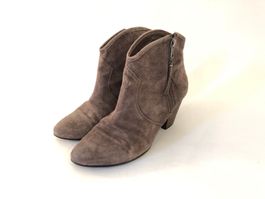 ASH Leder Stiefelette Dicker Ankle Boots