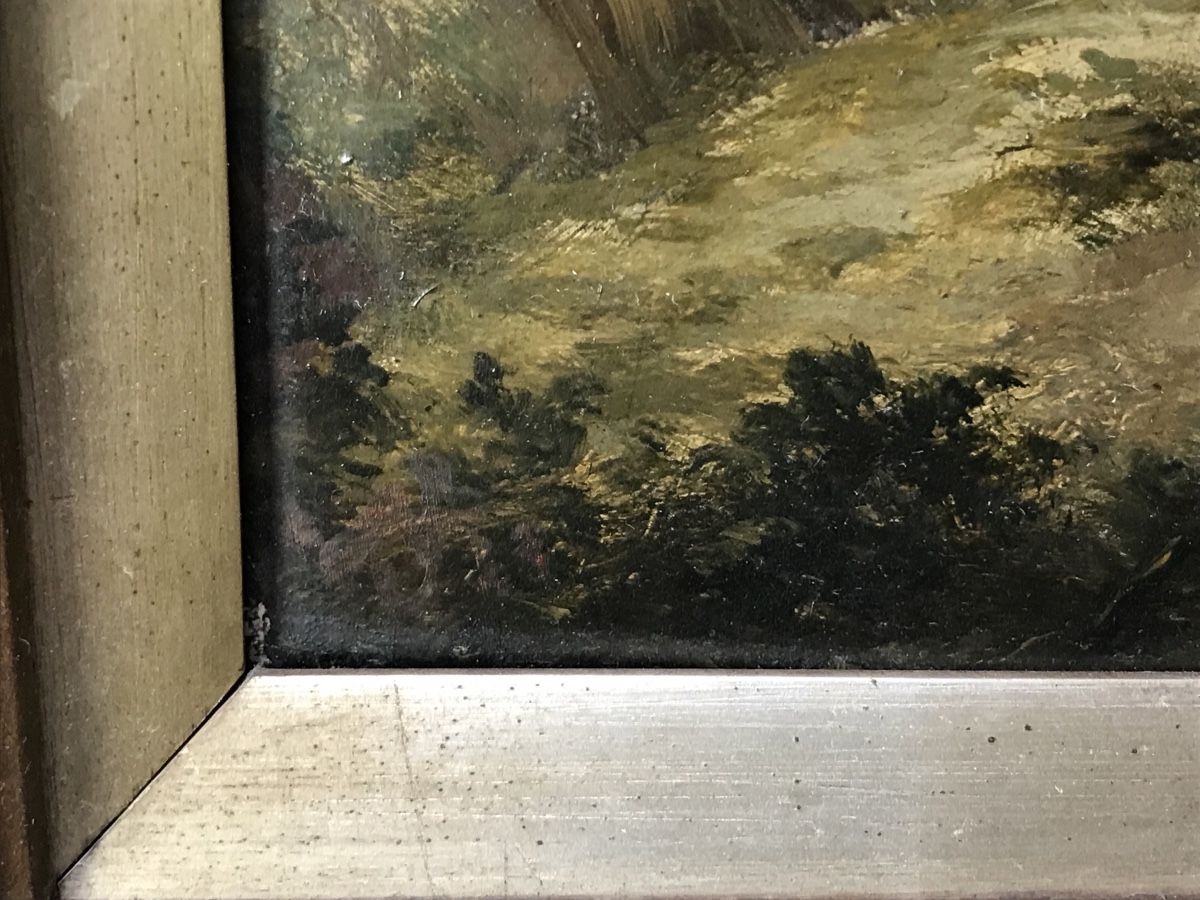 Tableaux: Antikes Ölgemälde Monogramm JM – D'occasion à Wolfhalden par SecondAntique 5