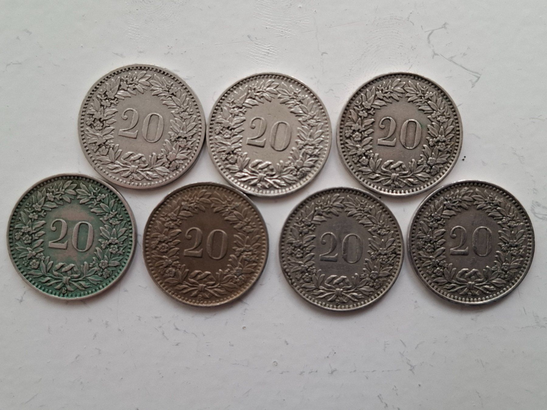 Toutes les monnaies: 20 Rappen (1900 - 1944) – D'occasion à Neuchâtel par Grandloupblanc 1