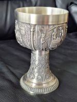 Original Zinntasse "Weinlese", mit Zertifikat, Neu!