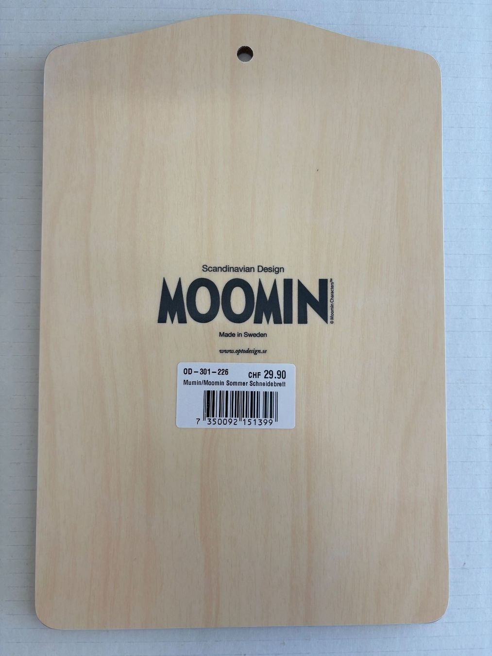 Elettrodomestici da cucina: MUMIN Schneidebrett / Made in Schweden – Nuovo e nell'imballaggio originale da HORGEN venduto da starworld 1