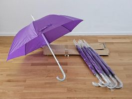 Ab CHF 1! Grosser Posten Regenschirme (6 Stk.) Kunstoffgr.