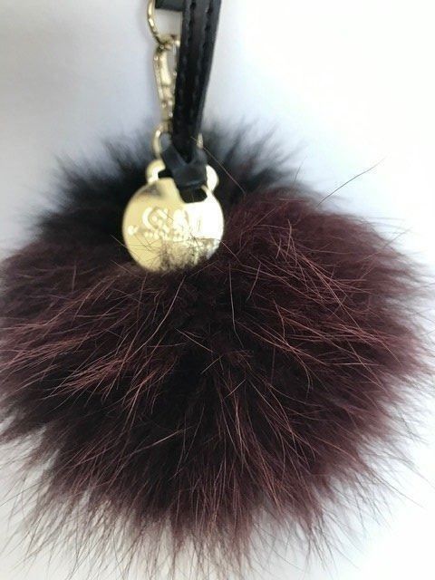 Portachiavi: Schlüsselhalter mit Fuchspelzpompom – Nuovo (secondo la descrizione) da Kilchberg venduto da boudoir076 2
