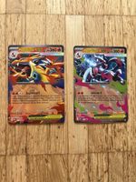 Mega Glurak EX Y und EX X Promokarten