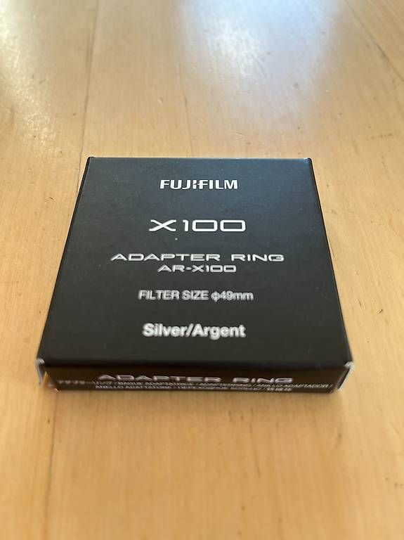 Unità & Adattatore: Fujifilm AR-X100 X100 Series Adapter Ring – Usato da Cugnasco venduto da malbeats