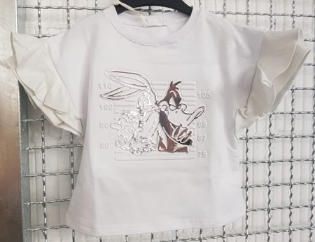 Neues cooles Looney Tunes T-Shirt, Grösse 122 von Fun & Fun