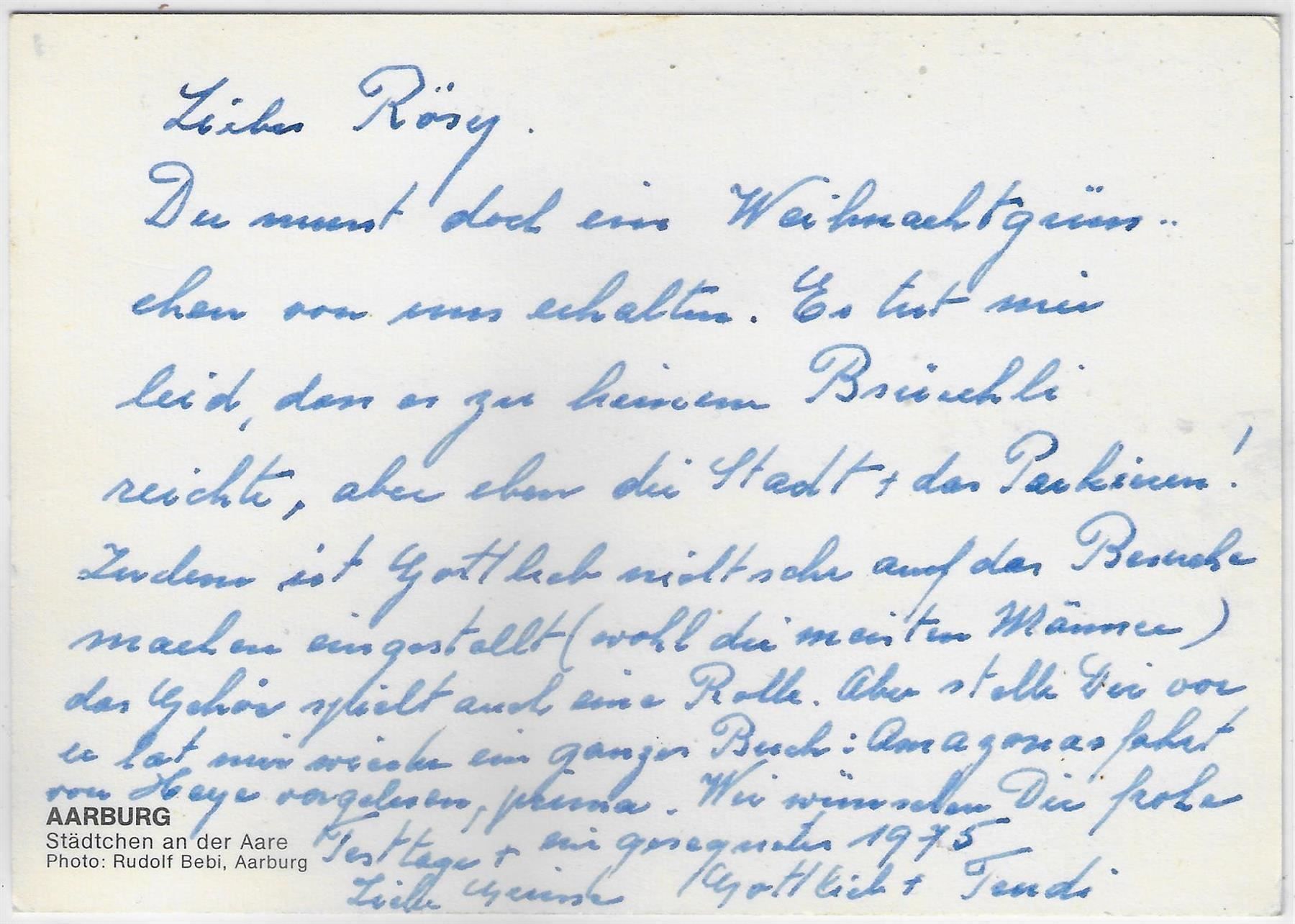 Cartoline postali: Aarburg - Generalansicht – Usato da Ettingen venduto da Kartenplanet 1