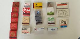 21 boîtes d'allumettes banques/assurance