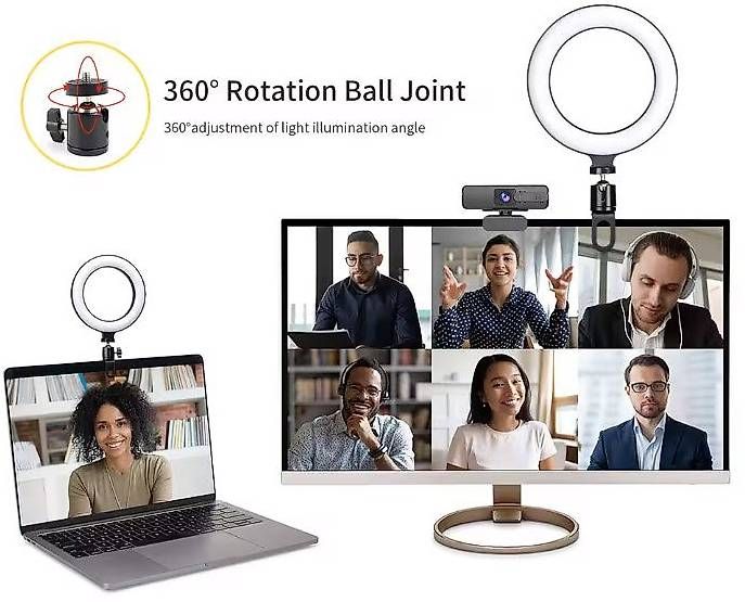 Lampade: LED Selfie Ring Licht Laptop Computer Natel – Nuovo (secondo la descrizione) da Erlenbach ZH venduto da 2m 2