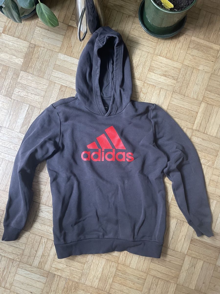 Adidas Maglioni & Felpe: Kapuzenpullover Adidas braun-rot, Grösse ca. S-M – Usato da Zürich venduto da Carlajimena 8