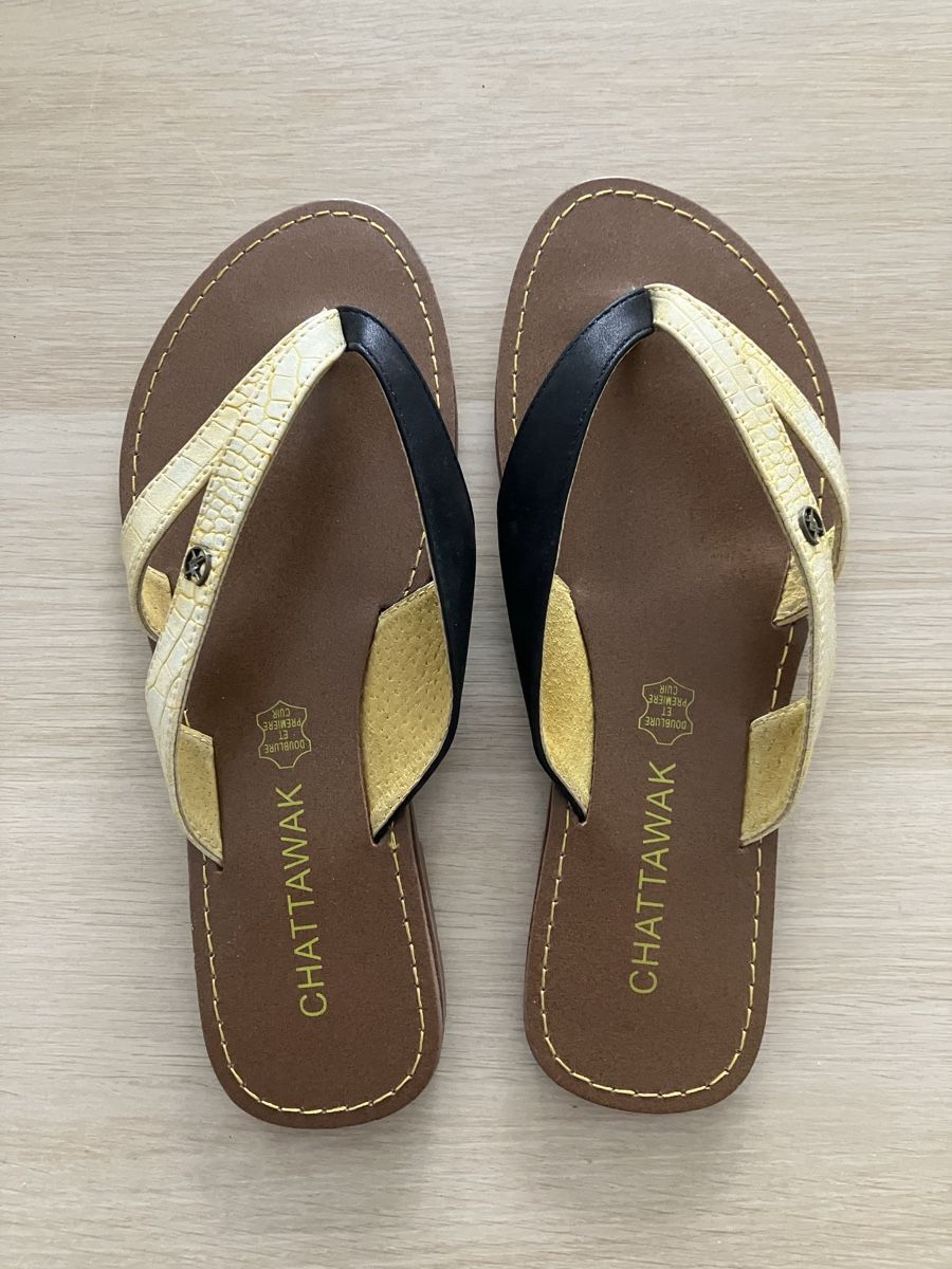 Scarpe da donna: Tongs neuves Chattawak en 40 – Nuovo (secondo la descrizione) da Jongny venduto da Spicymum82