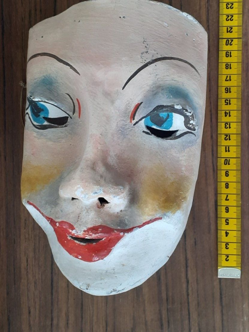 Altro in Antiquarato & Arte: Fasnachtsmaske Larve antik – Usato da Mörschwil venduto da antiksalon21 7
