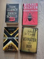 Bücher Sammlung Tom Clancy, Michael Crichton, Kazuaki Takano