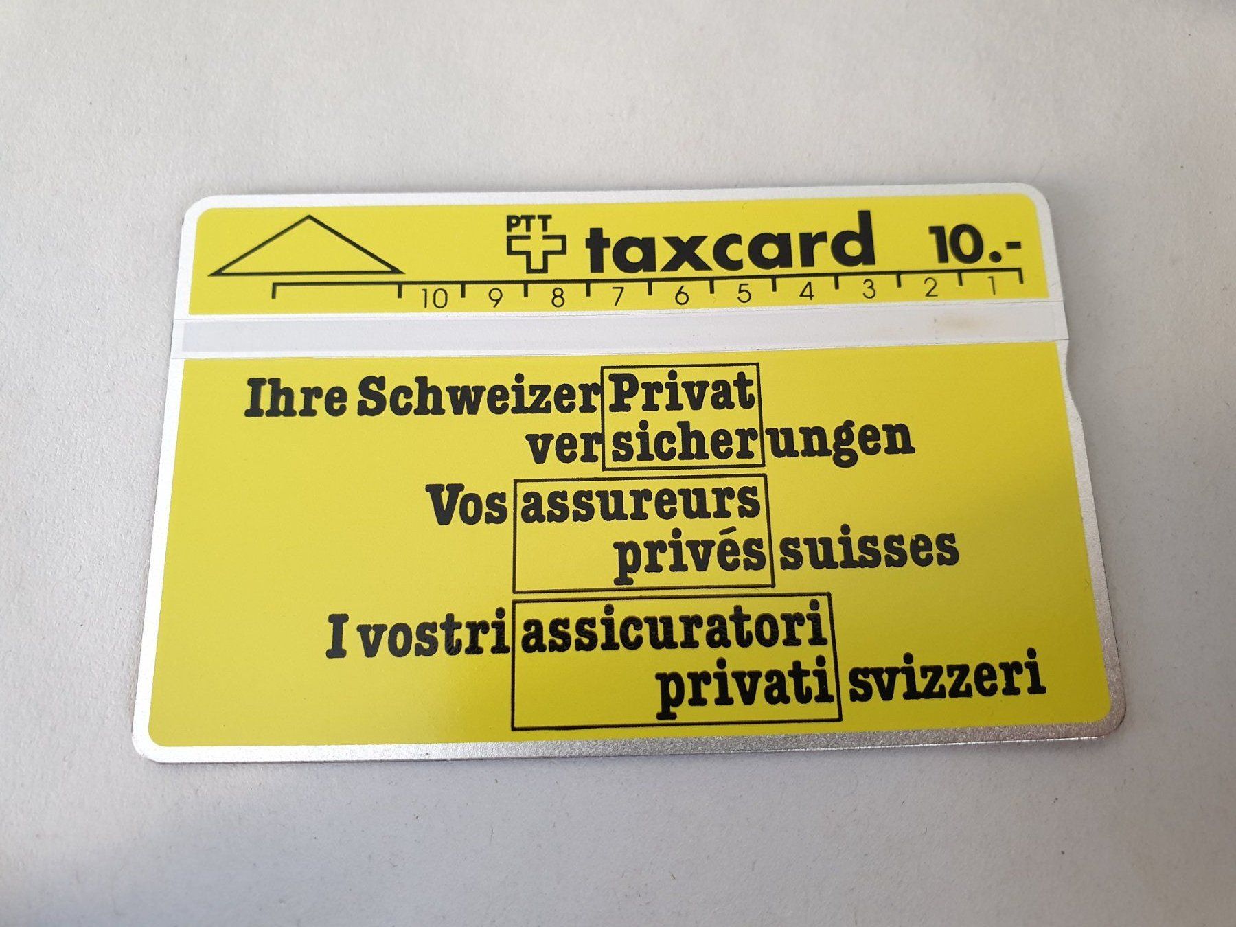Schede telefoniche: Priv. Versicherung 911A ungebr – Usato da Rain venduto da chesz