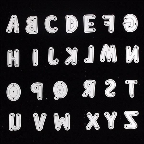 Sciablone: ABC ALPHABET STANZSCHABLONE - 26-TEILIG – Nuovo e nell'imballaggio originale da Affoltern am Albis venduto da scrapbooking