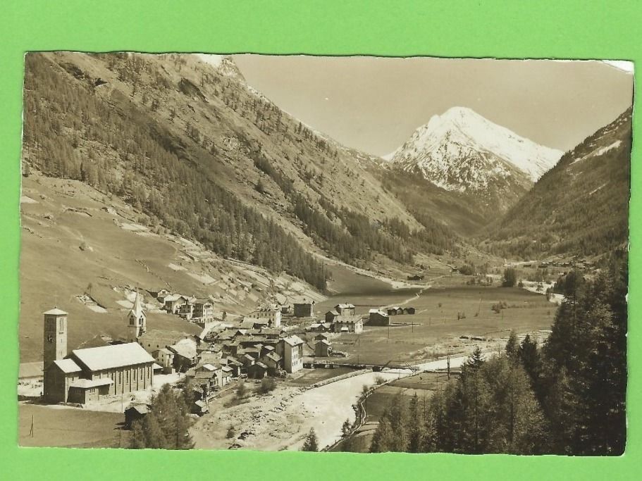 Cartoline postali: Saas-Grund mit Mittelgrat – Usato da Zürich venduto da t24_de