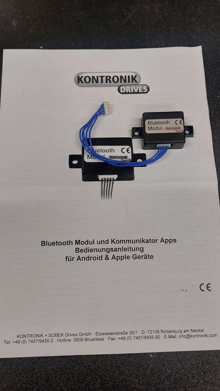 RC Modellbau: Kontronik Bluetooth Modul – Gebraucht aus Bitsch von Harry82 1