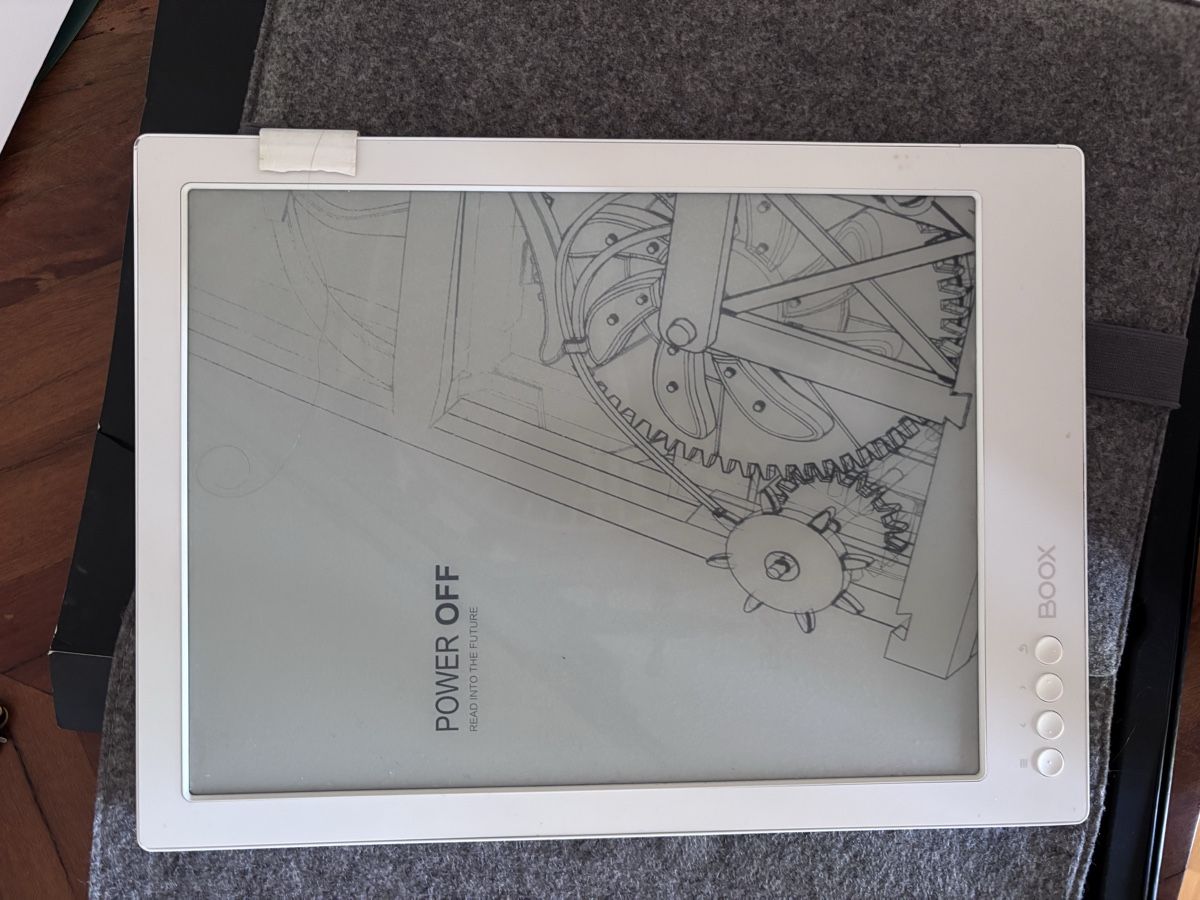 Boox Tablet PC: Reader Onyx Boox Max 2 pro in Weiss  – Usato da Uetikon am See venduto da car_ck5c