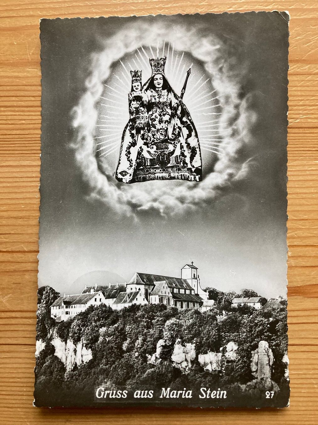 Ansichtskarten: Mariastein - AK 1954 – Gebraucht aus Oberuzwil von Henri09