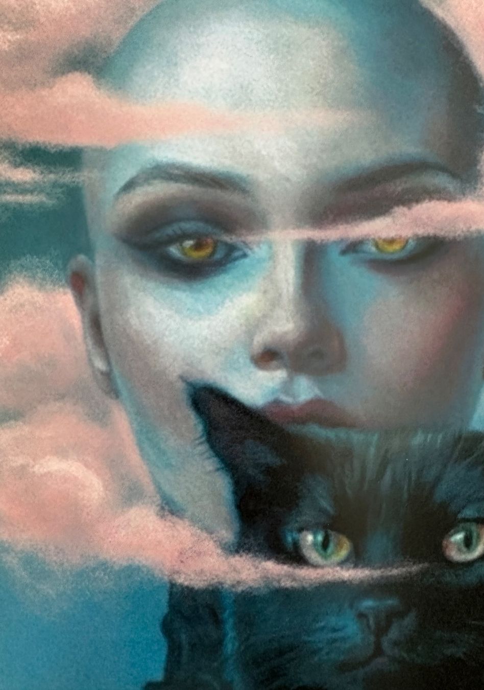 Foto & Immagini: Bubble Studio: Katzen Augen, signiert 2/20 – Nuovo (secondo la descrizione) da Meilen venduto da Art-Friend 2