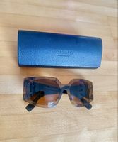Sonnenbrille Burberry Schildpatt Gestell braun Gläser mit Et