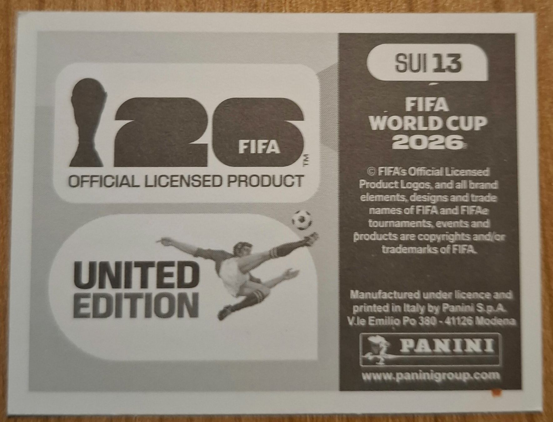 Panini Carte collezionabili: WM 2026 Paninibild Nr. SUI13.. – Nuovo (secondo la descrizione) da Rotkreuz venduto da keerthdi 2
