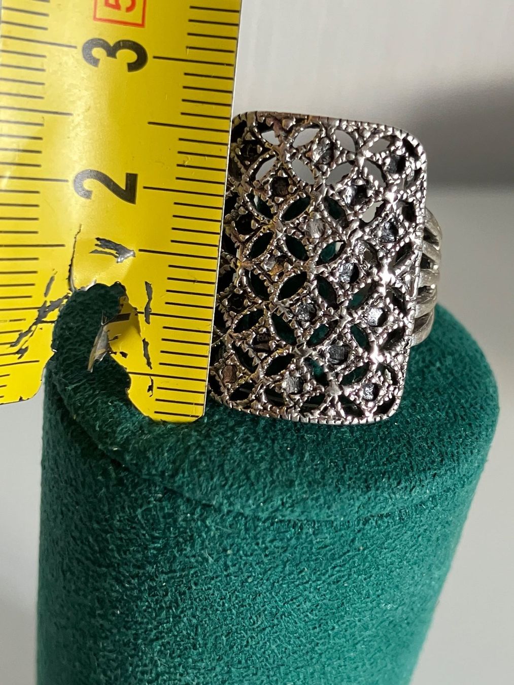 Anelli: Bague en argent 925  8,35g taille 56 – Usato da Peseux venduto da Chimon59 4