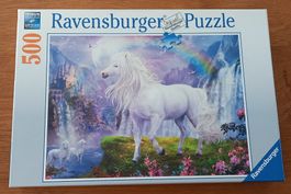 RAVENSBURGER *PFERD - PUZZLE* 500 T./23 X 33/UNKONTROLLIERT