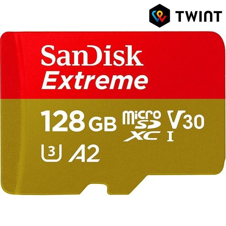 SANDISK microSD Extreme UHSI Class 3 128GB inkl. SD Adapter Kaufen