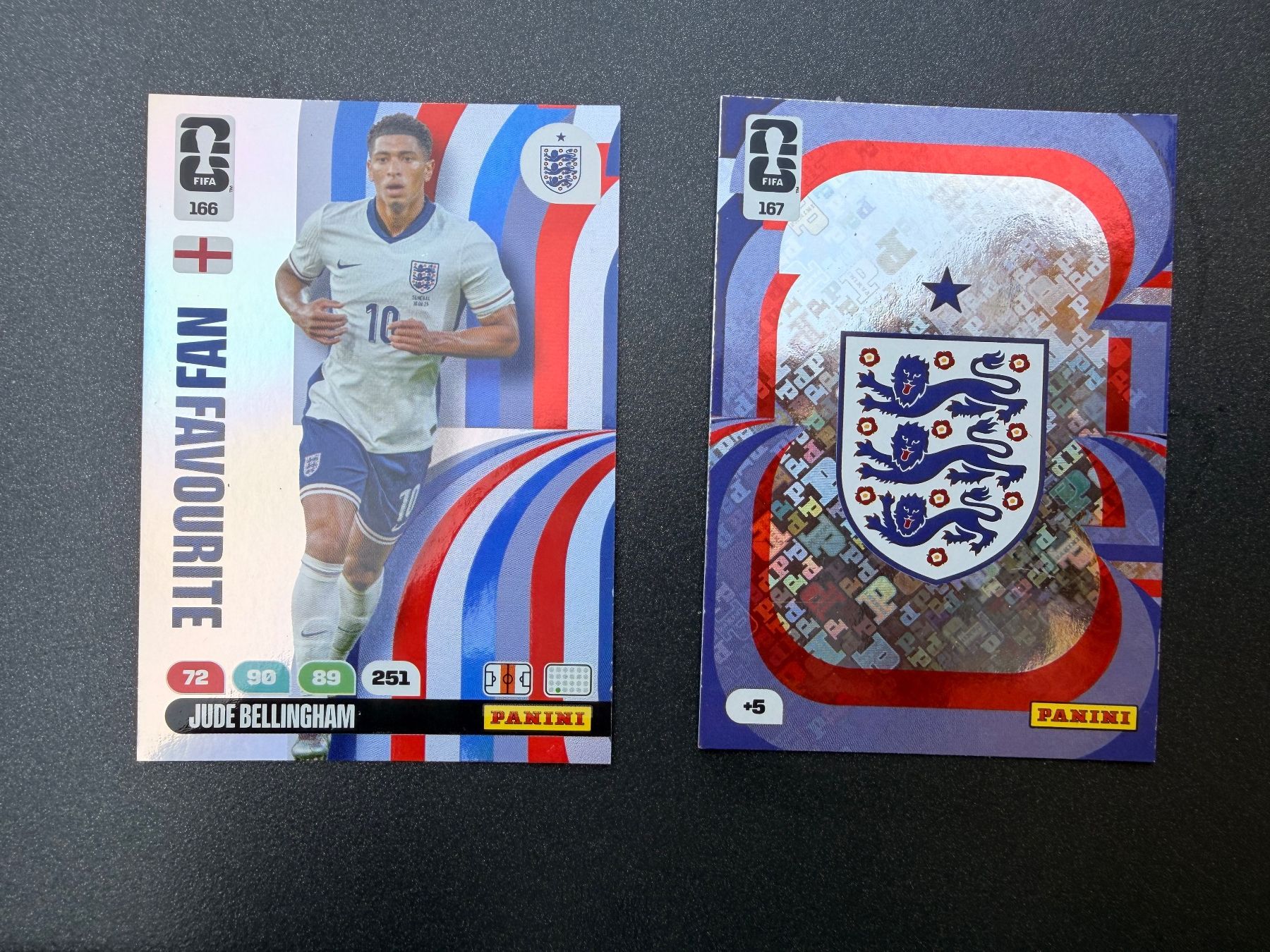 Panini Carte collezionabili: Panini Adrenalyn Bellingham,England wappen – Usato da Zürich venduto da Maxima_ZH