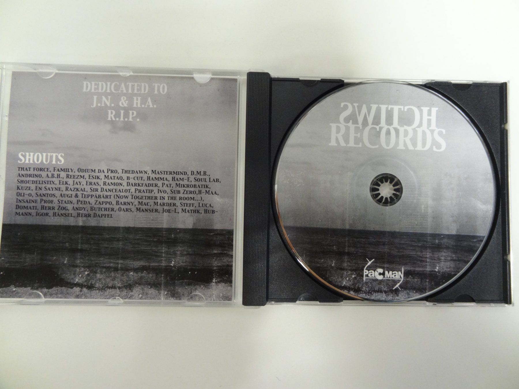 CD: Switch Records - Pacman - – Usato da luzern venduto da musicandart 2