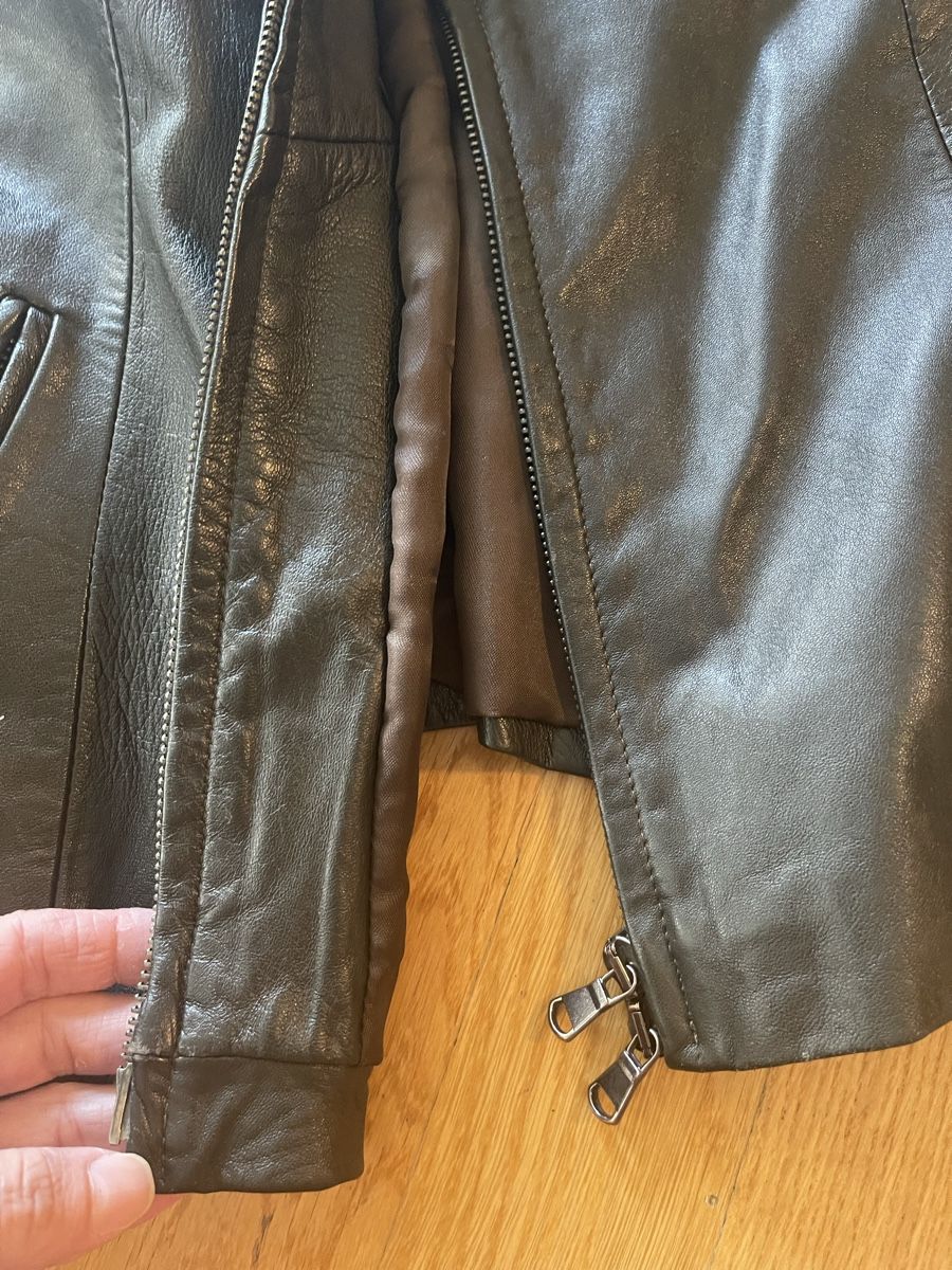 Vera Pelle Giacche: Lederjacke Vera Pelle, echtes Nappa -Leder, Gr. 38 – Usato da Rüschlikon venduto da leo_mwz2 3
