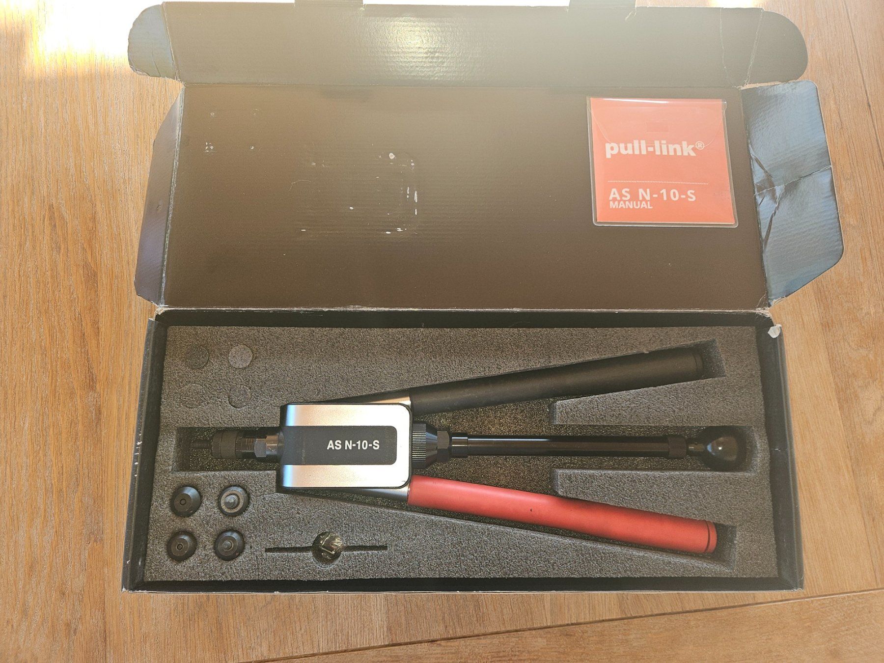 Tutti gli attrezzi: Blindnietmutterngerät Pull-link® PL N-10-S mit Spindel – Usato da Rudolfstetten venduto da Swissprojekt 1