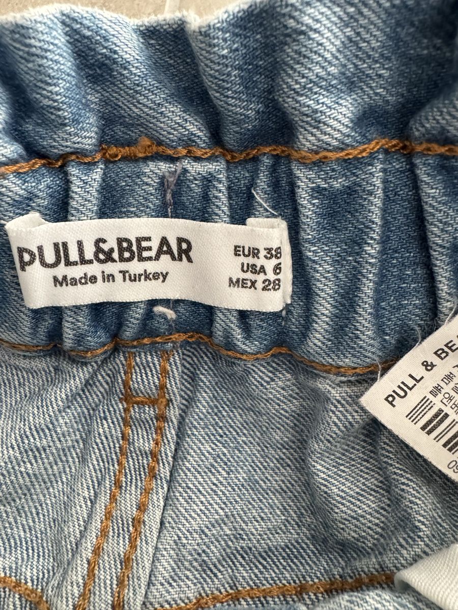 Pull&Bear Jeans: Pull&Bear Jeans, hellblau, Gr. 36, Mom Fit – Nuovo (secondo la descrizione) da Frick venduto da Cirilla 1