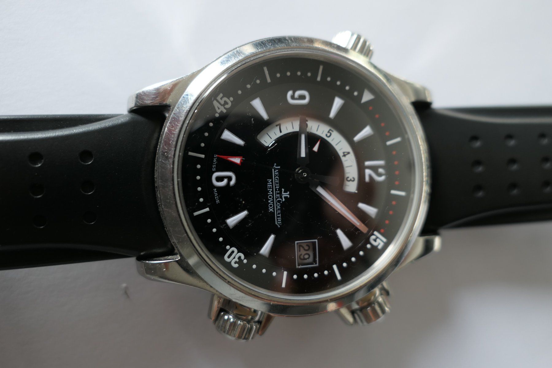 Jaeger-Lecoultre Orologi: MasterCompressor Memovox – Usato da Chavannes-de-Bogis venduto da con_x8wy 3