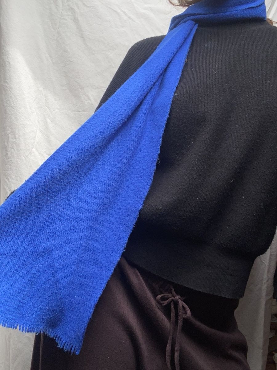 Foulards & écharpes: Blauer Schal – D'occasion à Rehetobel par Norea69 2