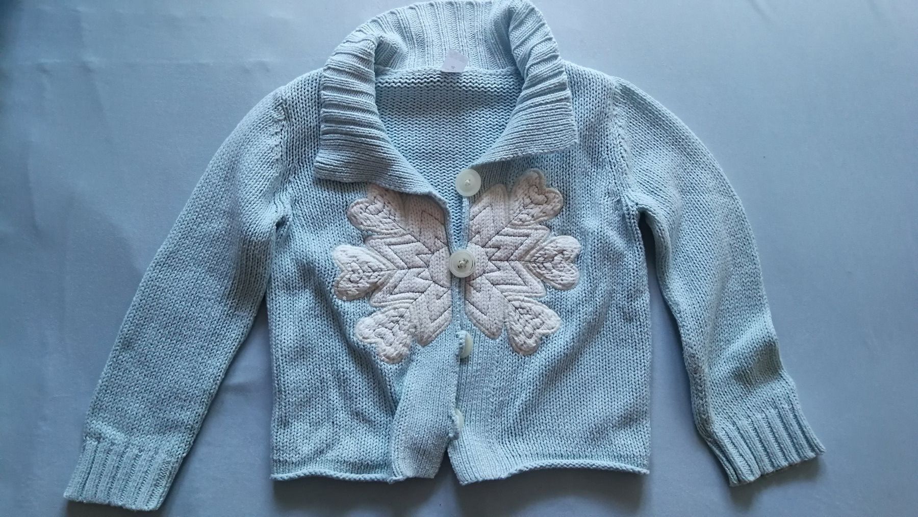 Giacche & Cappotti: Hellblaue Strickjacke 3-4J – Usato da Zürich venduto da laude