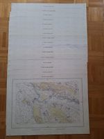 Historische Karte Kt. Zürich, «Wild-Karte» 1850, Faksimile