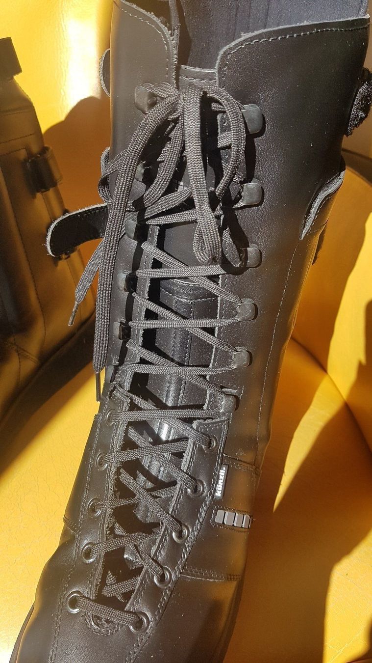 Scarpe da uomo: Wunderschöne Künzli echt Lederstiefel – Nuovo (secondo la descrizione) da Esslingen venduto da trendypower 4