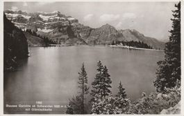 AK - Stausee Garichte ob Schwanden - gel. mit Feldpost