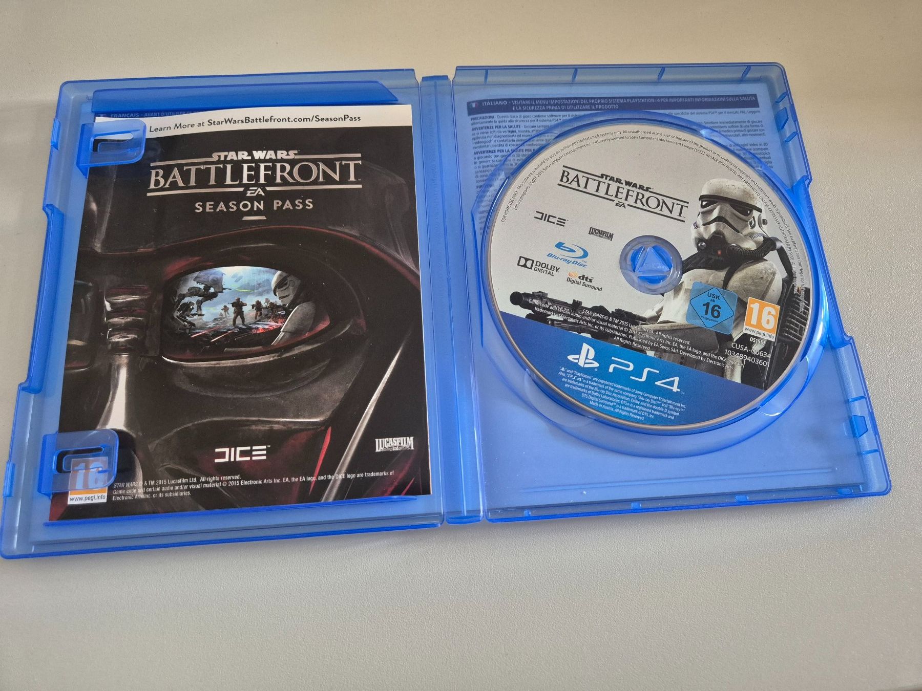 Spiele: Star Wars Battlefront PS4 Spiel – Gebraucht aus Ettiswil von beekeper13 2
