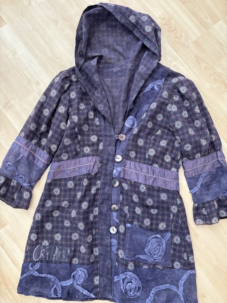 Giacche: Jacke mit Kapuze violet – Usato da langenthal venduto da rundholz7 5