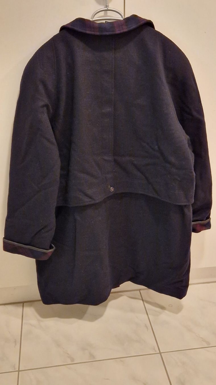Cappotti: Schicker Damen Wintermantel Gr. 44 Karo warm – Usato da Würenlos venduto da dan.ch 1