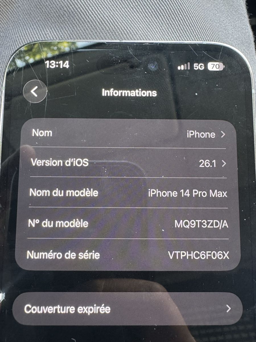Apple Handys / Smartphones: iPhone 14 Pro Max  – Gebraucht aus Châtelaine von Teo.CH 3