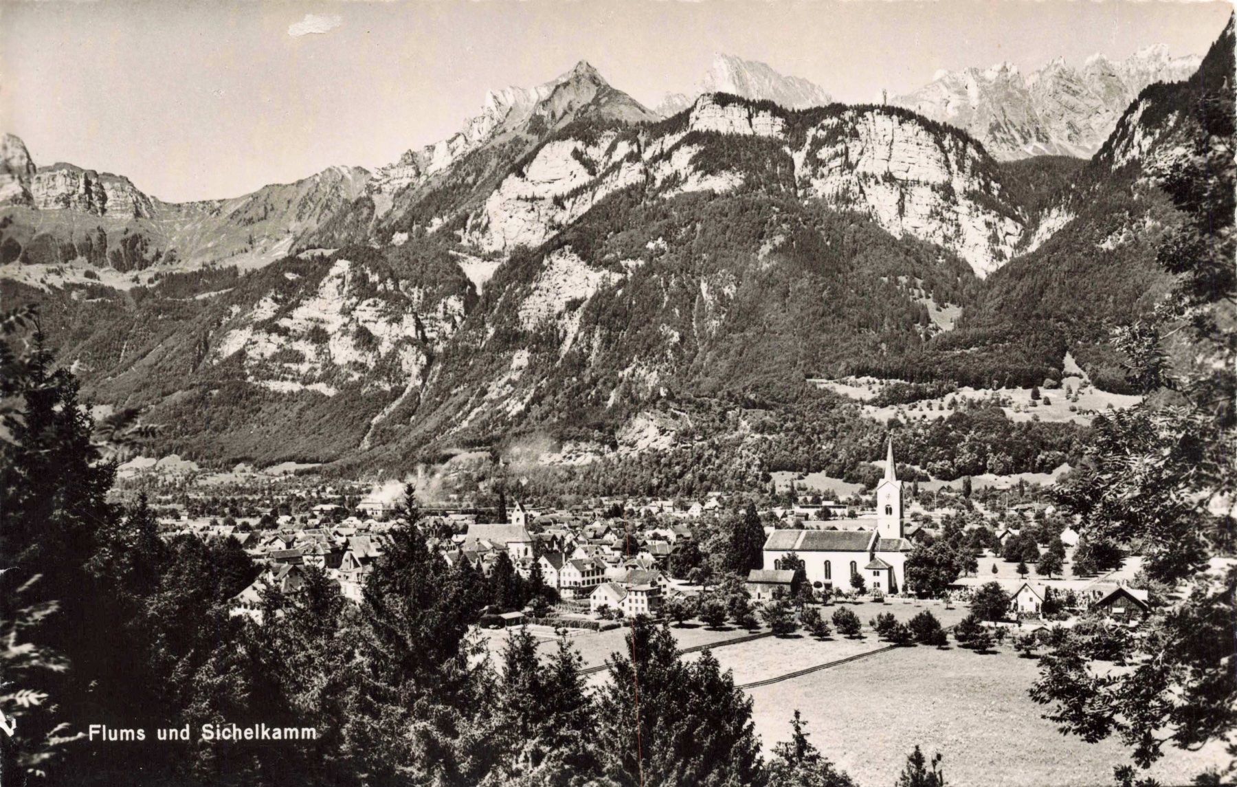 Cartes postales: Flums und sichelkamm – D'occasion à Biasca par Blenio71