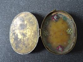 Antike Agnus Dei Kapsel / Amulett